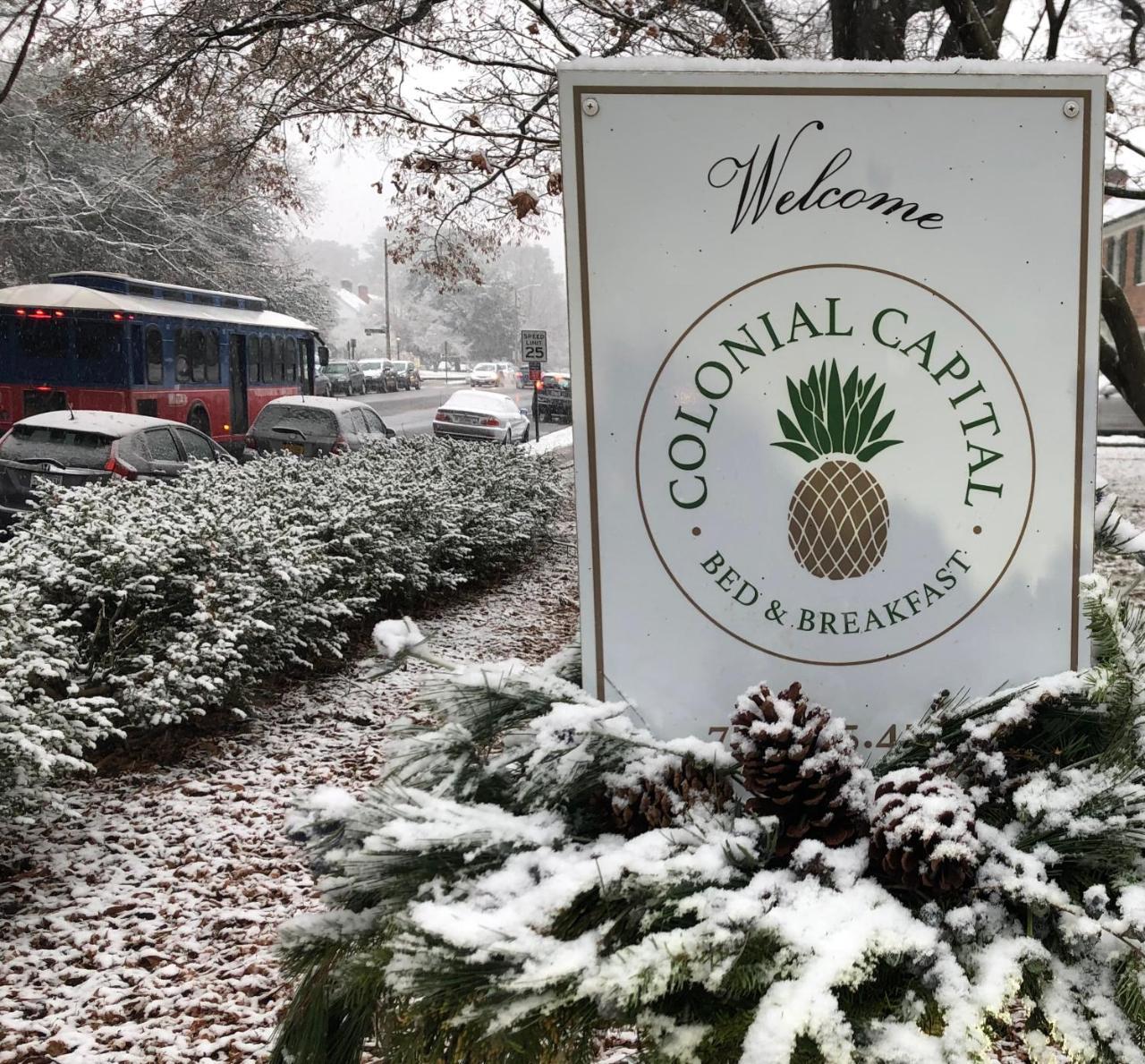 Colonial Capital B&B ウィリアムズバーグ エクステリア 写真
